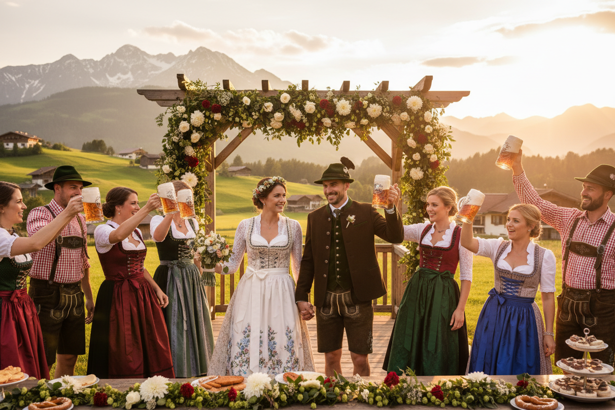 What to Wear to a Bavarian-Themed Wedding: The Complete Guide