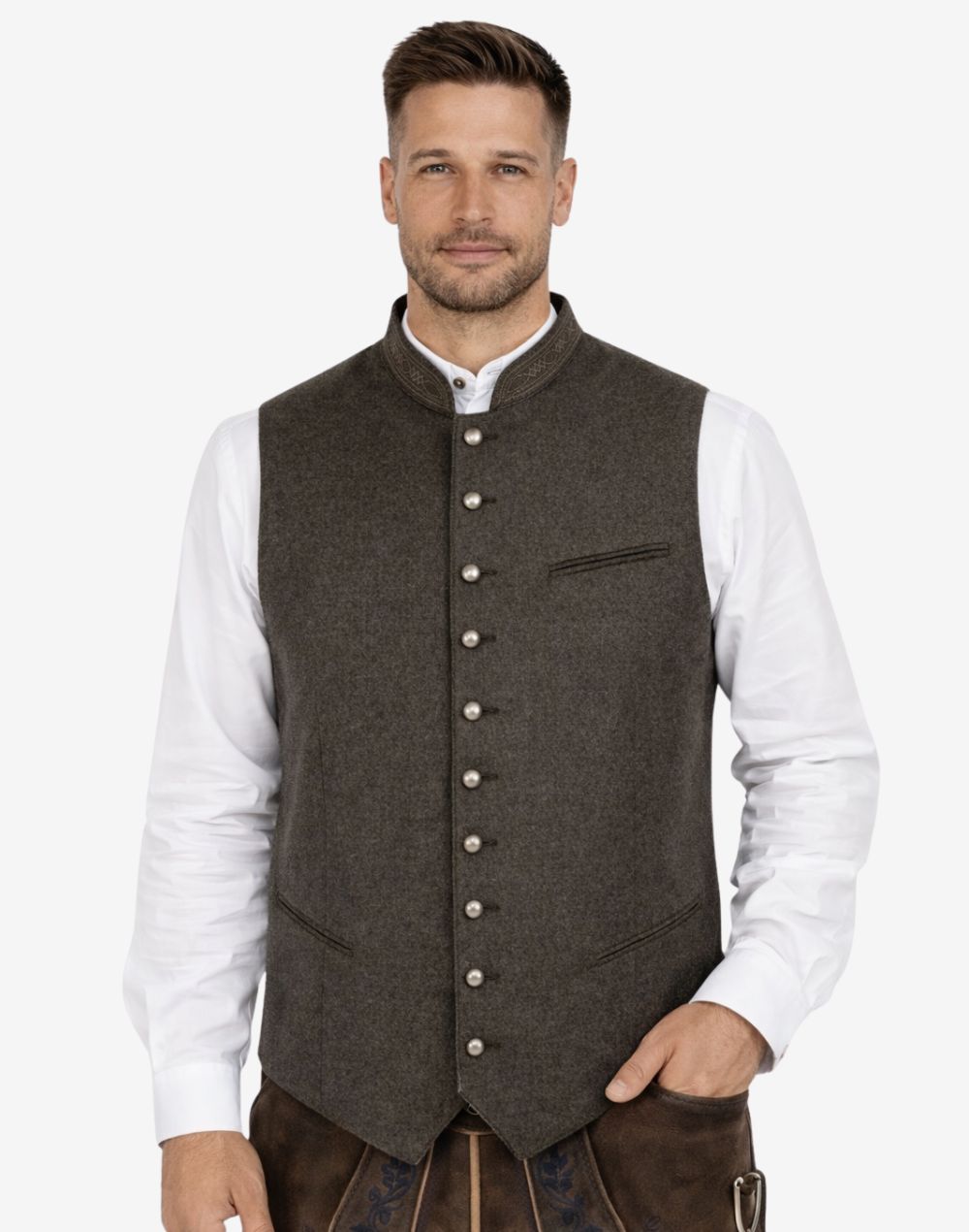 Classic Bavarian Vest for Men